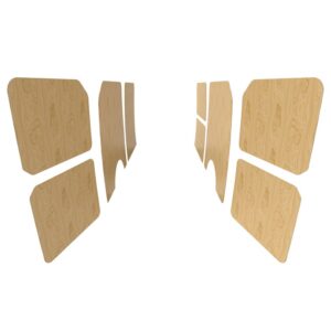 Habillage des panneaux latéraux pour Renault Kangoo L0 2007-2021