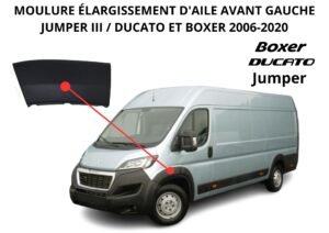 Moulure passage de roue Ducato avant gauche FAST FT90867