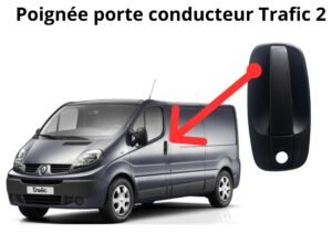 Poignée extérieure Renault Trafic 2 avant gauche