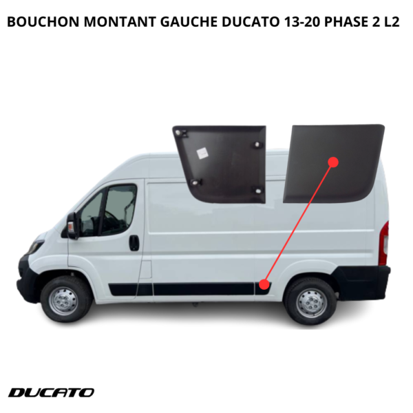 bouchon montant gauche ducato 13-20 phase 2