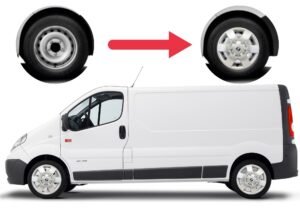 Kit 4 enjoliveurs Renault Trafic 2 16 pouces