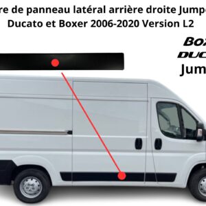 garniture porte avant droite boxer ducato jumper L2 06-20