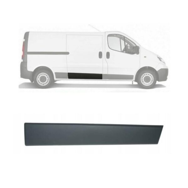 moulure lateral centrale droite renault trafic 2