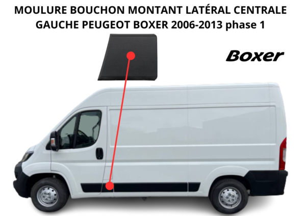 Moulure Latérale Gauche Peugeot Boxer 2006-2013