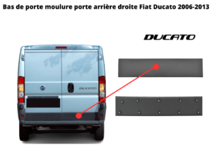 Moulure Porte Arrière Droite Ducato 06-13