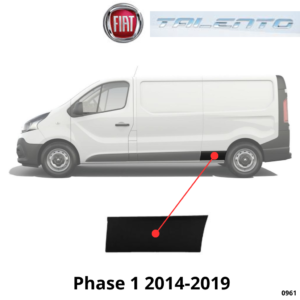 Moulure aile arrière gauche pour Fiat Talento Long phase 1 2014-2019