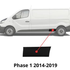 Moulure arrière gauche Renault Trafic FAST FT90961