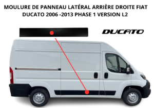 Moulure latérale arrière droite Ducato 06-13