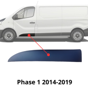 Moulure porte avant gauche Fiat Talento