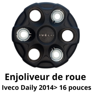 enjoliveur de roue iveco daily 2104 2020 16 pouces