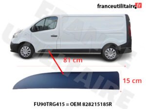 Moulure porte avant gauche Renault Trafic