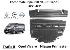 Cache sous moteur Renault Trafic 2 FAST FT99020