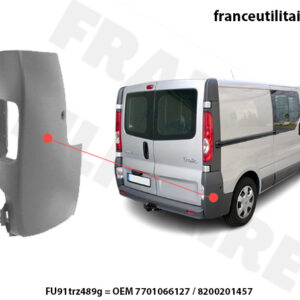 Crosse pare chocs arrière droite Renault Trafic II - Protection durable