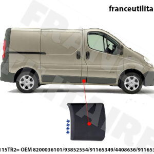 montant droit trafic 2006-2014 - Adaptabilité à Renault Trafic