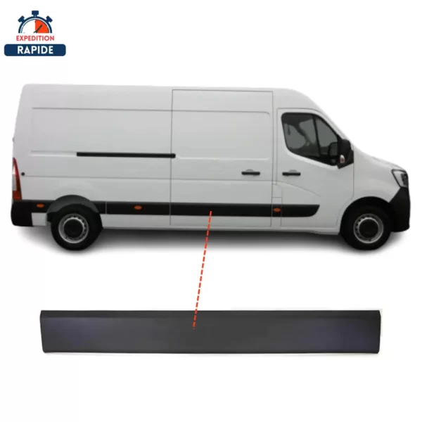 Moulure porte coulissante pour Renault Master 3