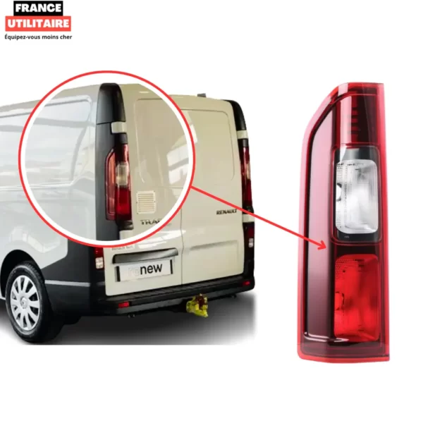 feu arriere pour renault trafic 3