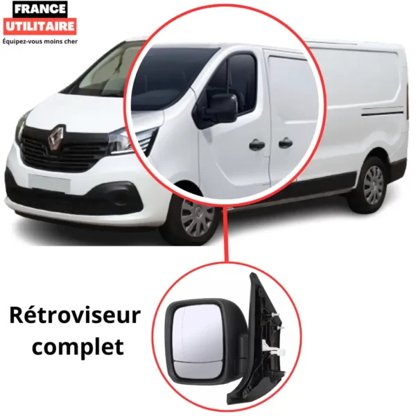 Rétroviseur extérieur Renault Trafic 3