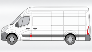 baguette Renault Master 3 montant gauche Renault Master 3