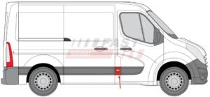 moulure Interstar montant droit FAST FT90951G
