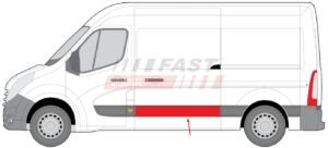 moulure Movano B FAST FT90825 côté gauche