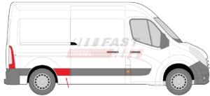 moulure Opel Movano B FAST FT90423