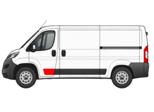 Moulure porte avant gauche Peugeot Boxer FAST FT90754