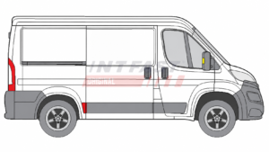 moulure arrière droite Peugeot Boxer